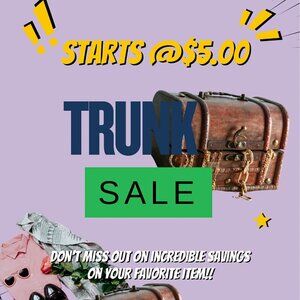 UNLISTED -COME CHECK OUT WE'RE SELLING WHAT'S IN THE TRUNK